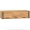 Schrankaufsatz Urso 11 3D eiche craft gold/schwarz