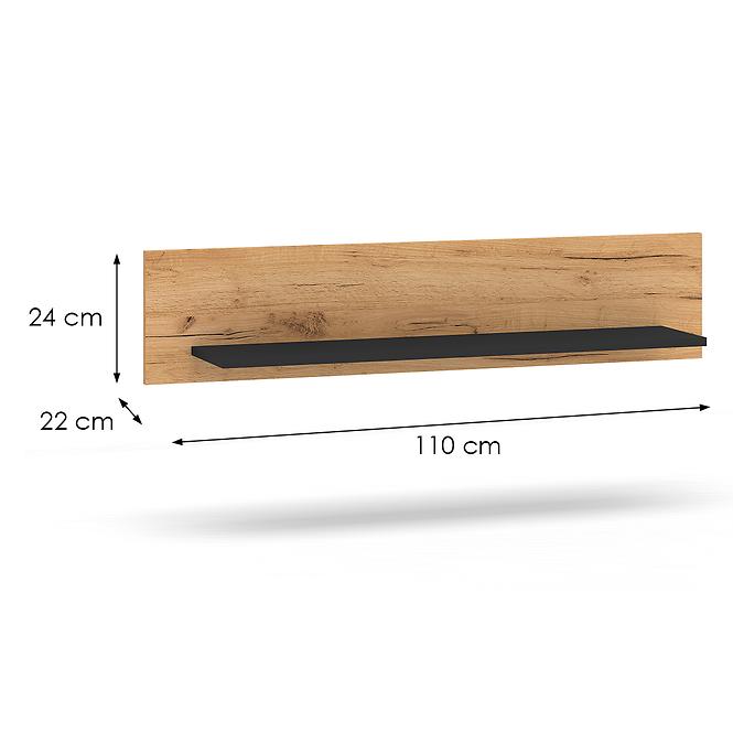 Regal Urso 12 eiche craft gold/schwarz