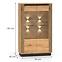 Vitrine Urso 05 eiche craft gold/schwarz,4