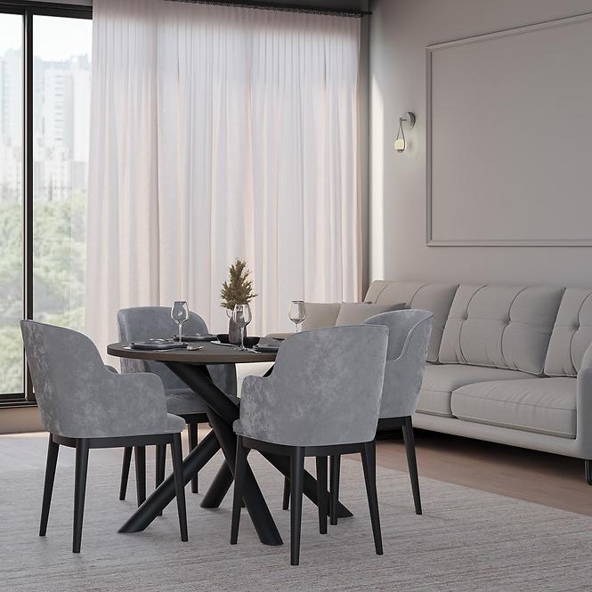 Tisch Oslo 110 cm Wisconsin-Walnuss,3