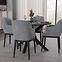 Tisch Oslo 110 cm Wisconsin-Walnuss,4