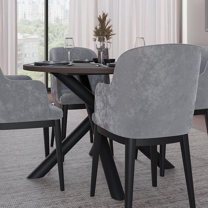 Tisch Oslo 110 cm Wisconsin-Walnuss,7