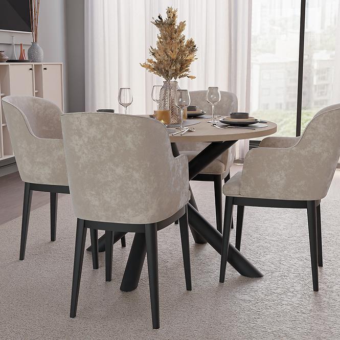 Tisch Oslo 110 cm Eiche lindberg,4