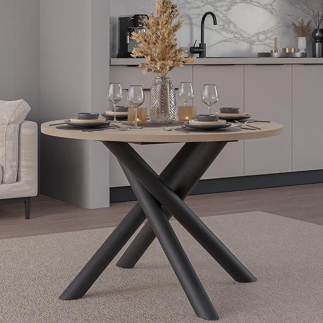 Tisch Oslo 110 cm Eiche lindberg,8