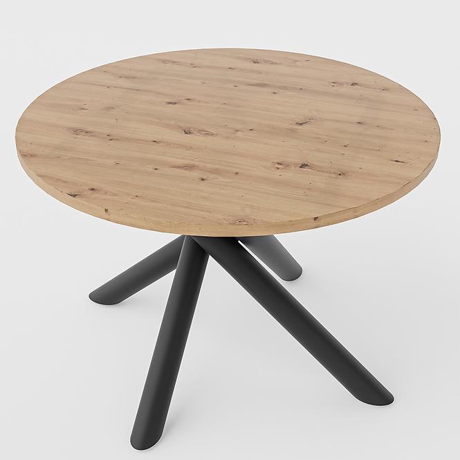 Tisch Oslo 110 cm Eiche artisan