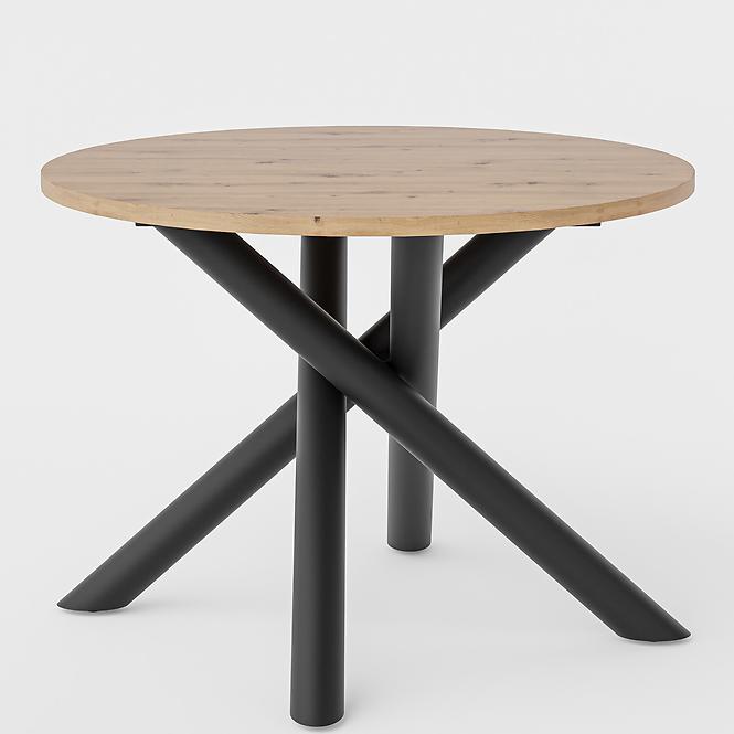 Tisch Oslo 110 cm Eiche artisan,2