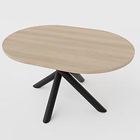 Tisch Oslo 138x100 cm Eiche lindberg