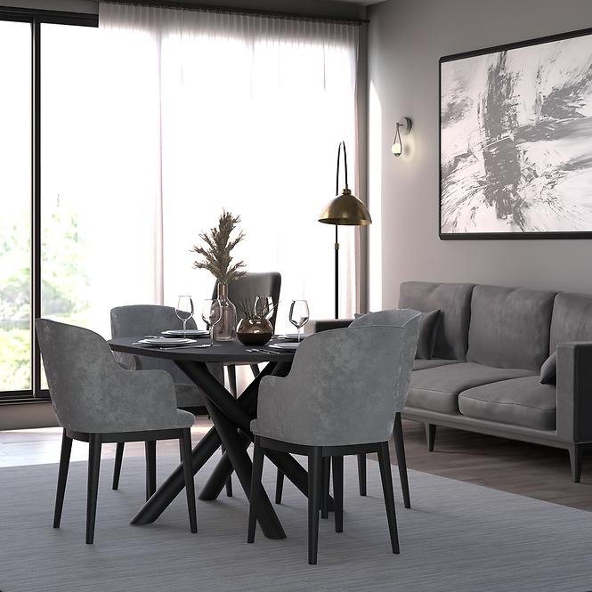 Tisch Oslo 138x100 cm Portland-Esche,3