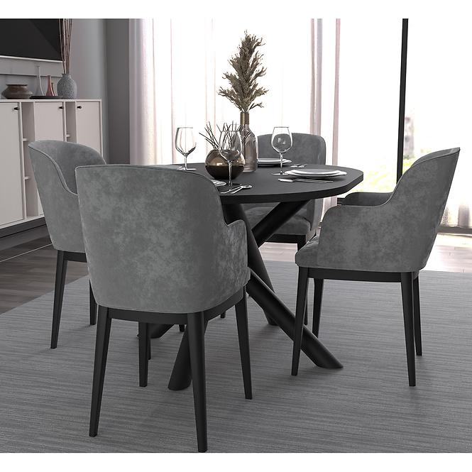 Tisch Oslo 138x100 cm Portland-Esche,4