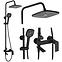 Duschset Rea Storm schwarz my1902-78b,2