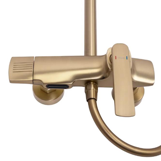 Duschset Rea Rebel Gebürstetes Gold