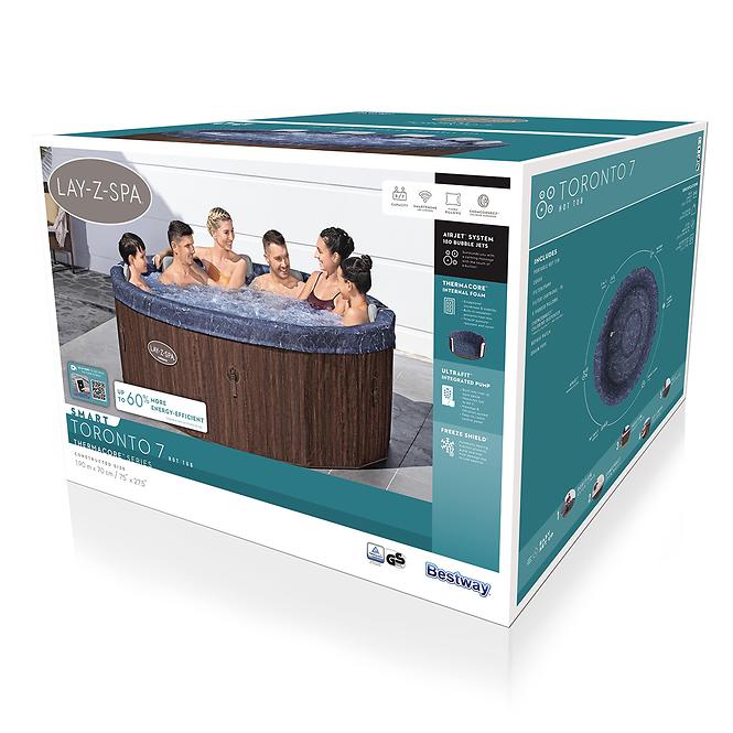 Whirlpool spa 1.9x0.7m Toronto 6001W