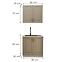Küchenzeile Stilo claygrey/weiß 80cm ohne Tischplatte,3