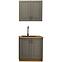 Küchenzeile Stilo dustgrey/artisan 80cm ohne Tischplatte
