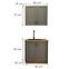 Küchenzeile Stilo dustgrey/artisan 80cm ohne Tischplatte,3
