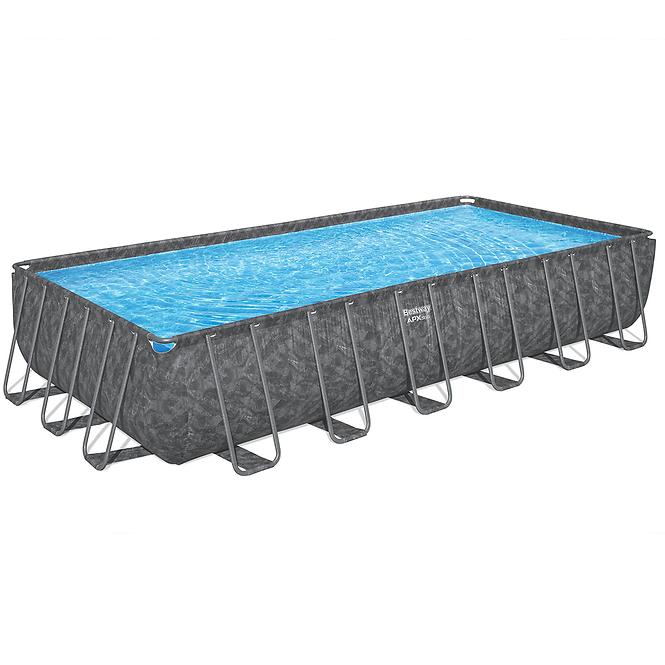 Rechteckiger Pool  APX 7.32x3.66x1.32m 561KG