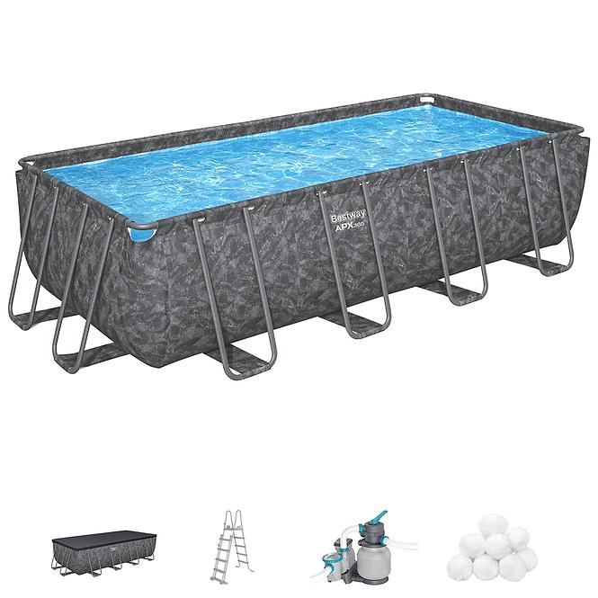 Rechteckiger Pool  APX 5.49x2.74x1.32m 561KA