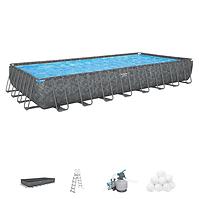 Rechteckiger Pool  APX 9.56x4.88x1.32m 561KJ