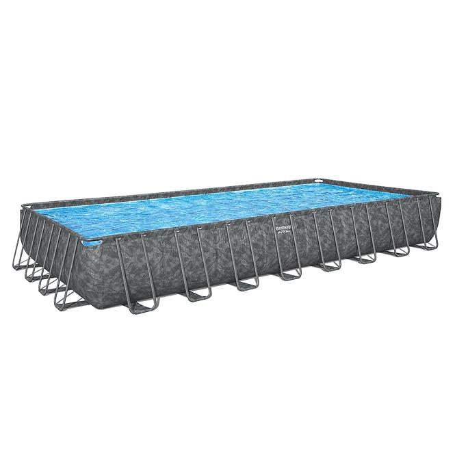 Rechteckiger Pool  APX 9.56x4.88x1.32m 561KJ