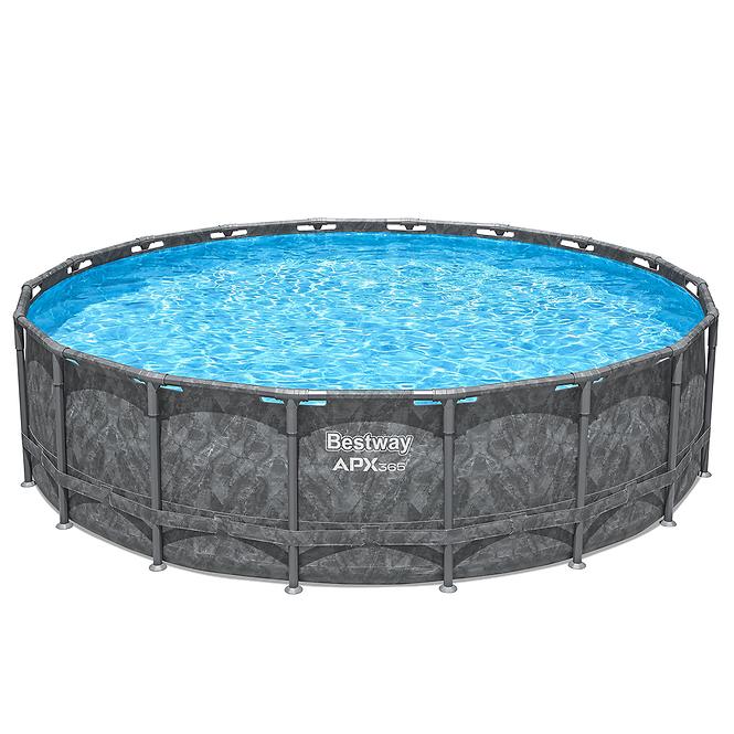 Pool mit Metallkonstruktion Rund APX 5.49x1.32m 561KC