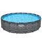 Pool mit Metallkonstruktion Rund APX 5.49x1.32m 561KC,2