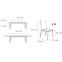 Esszimmer Set Rex 1+6 ST 100 KR352 BR281 Bergen2,3