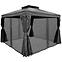 Gartenpavillon Porto 3x4x2.7m Graphit,3
