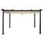 Gartenpavillon Pescara 3x4x2.35m Beige,2