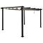 Gartenpavillon Pescara 3x4x2.35m Beige,16