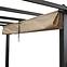 Gartenpavillon Pescara 3x4x2.35m Beige,7