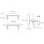 Esszimmer Set Carmen 1+6 st408 kr362 br2478 Bergen1,3