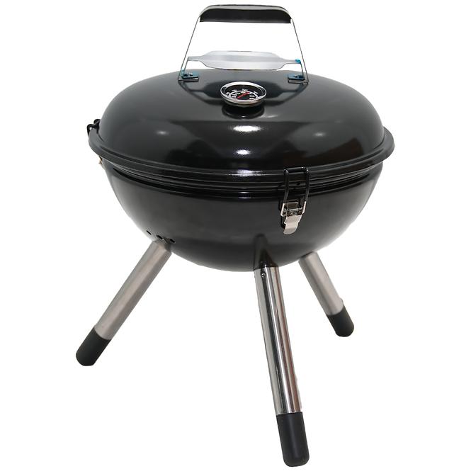 89XK MERCADO STOLNÍ GRIL NA DŘEVĚNÉ UHLÍ  35CM KY22014HE