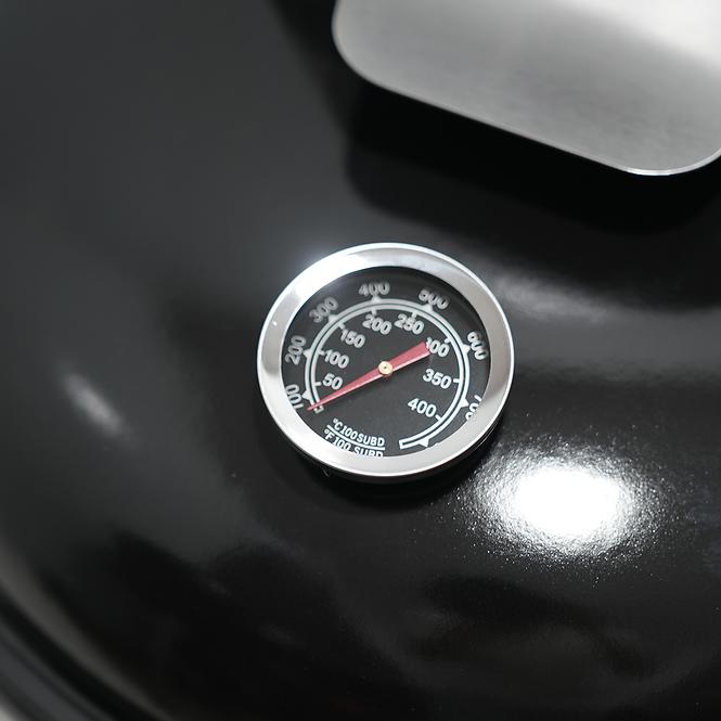 89XK MERCADO STOLNÍ GRIL NA DŘEVĚNÉ UHLÍ  35CM KY22014HE