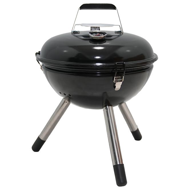 89XK MERCADO STOLNÍ GRIL NA DŘEVĚNÉ UHLÍ  35CM KY22014HE