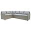 Gartengarnitur aus Kunstrattan Catania natural,5