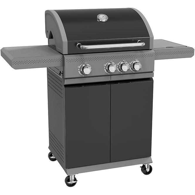 Mercado Gasgrill Vibes Black 3+1 11,5 kW
