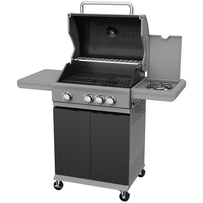Mercado Gasgrill Vibes Black 3+1 11,5 kW