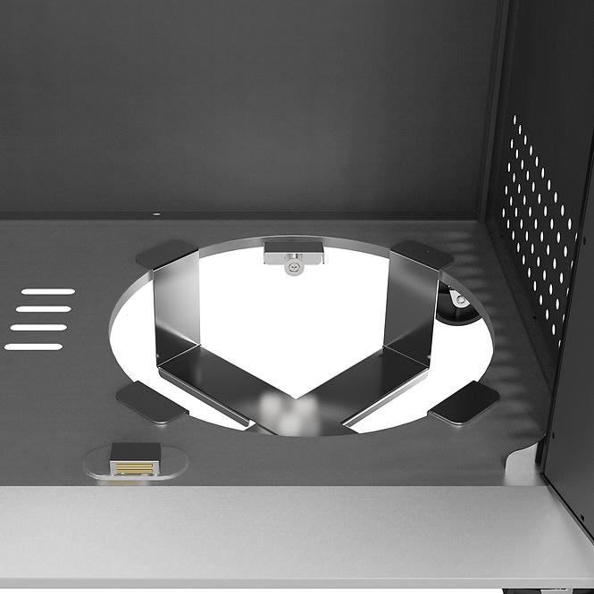 Mercado Gasgrill Vibes Black 3+1 11,5 kW