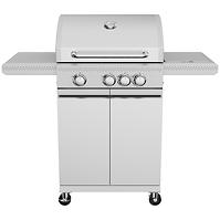 Mercado Gasgrill Vibes Silver 3+1 11,5 kW
