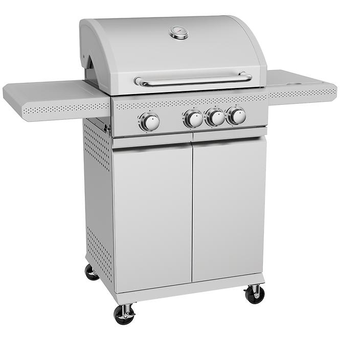Mercado Gasgrill Vibes Silver 3+1 11,5 kW