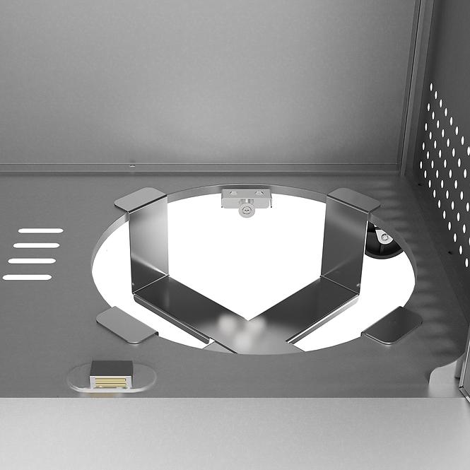 Mercado Gasgrill Vibes Silver 3+1 11,5 kW