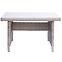 Garten ecksofa technorattan Bolzano grau,16