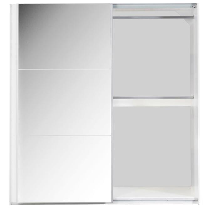 Schrank Vigo 120 weiß/Spiegel