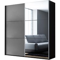 Schrank Vigo 150 graphit/Spiegel
