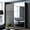 Schrank Vigo 150 graphit/Spiegel,2