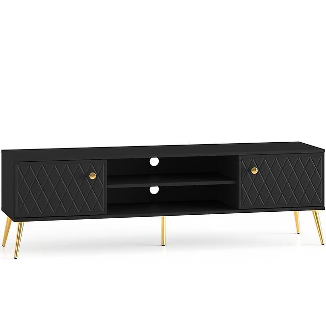 TV Tisch Eljot 07 Schwarz