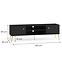 TV Tisch Eljot 07 Schwarz,2