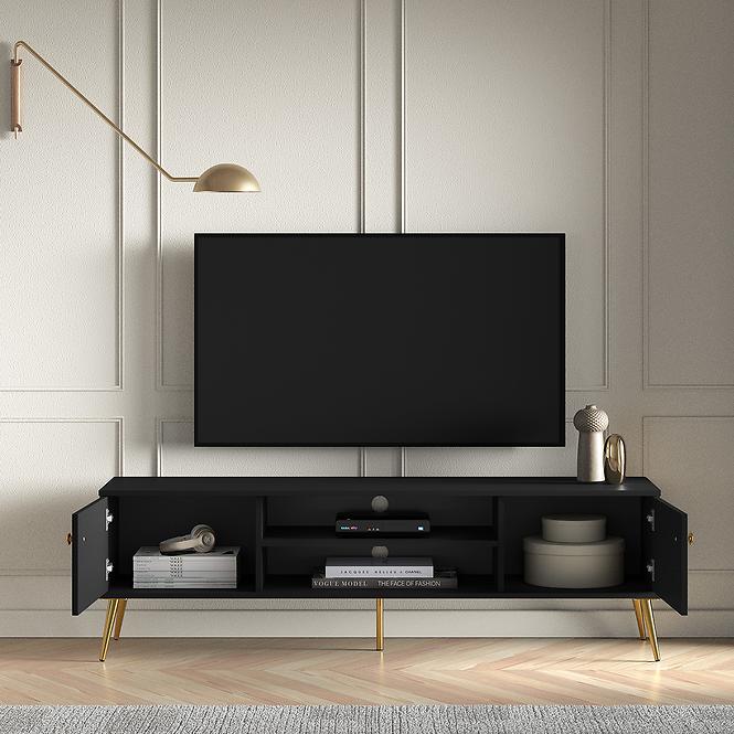 TV Tisch Eljot 07 Schwarz