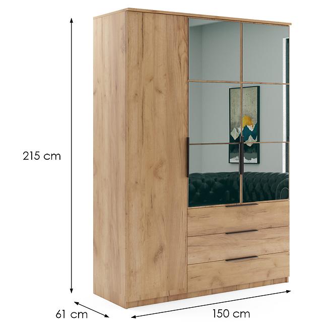 Schrank Florencja Craft Golden 150x215