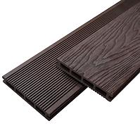 Terrassendiele wpc Mercado Premium Kaffee 20x140x2200 mm